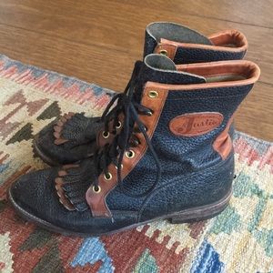 Women’s Vintage Justin Roper Jhodpur boots 7.5 B